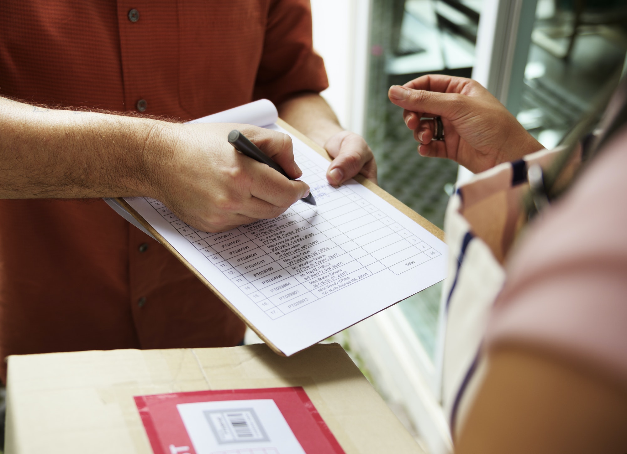 Delivery Messenger Carrying Courier Shipping Mail